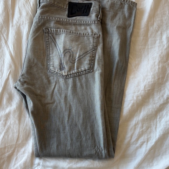 Citizens Of Humanity Light Gray Relaxed Jeans - Picture 2 of 4